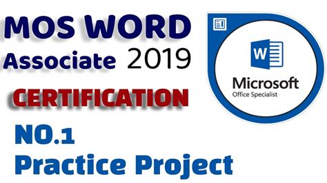 Microsoft Word 2019 Certification Review Flashcards 